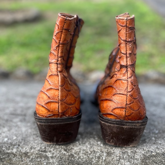 Jacques Raphael (Made in Italy) snakeskin boots - Picture 11 of 11